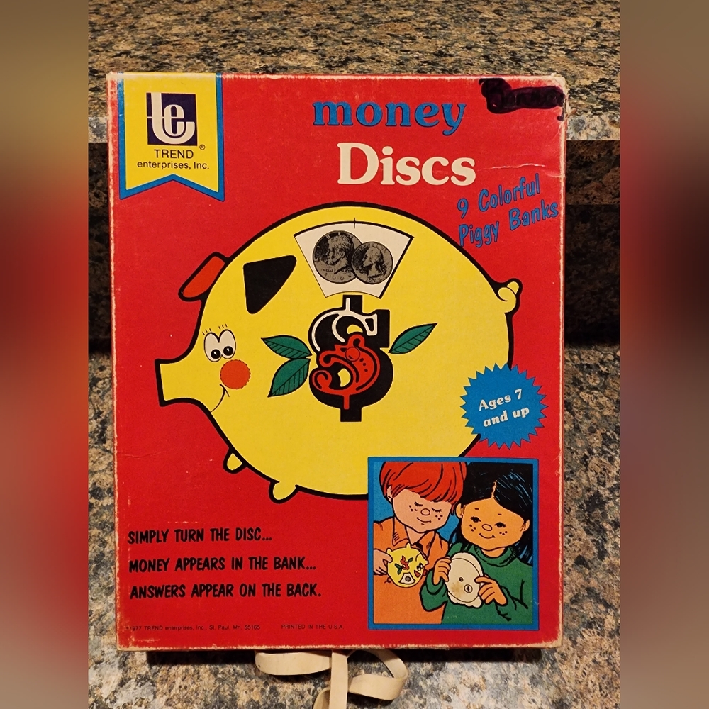 Vintage Enterprises Money Disc Learning Tool